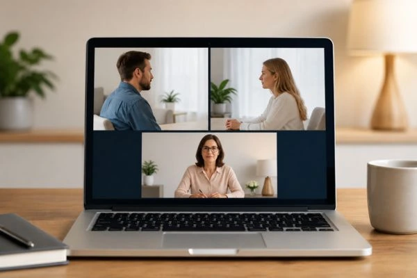 Image of online shuttle mediation Oswestry